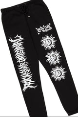 Rockstar Dept Eyes Sweatpants Black