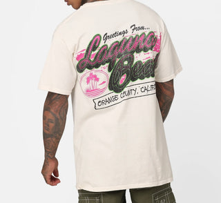 Laguana Beach Cream Wash Tee