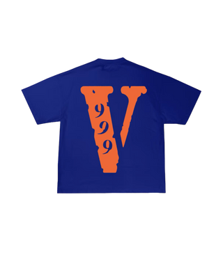 VLONE X Juice Wrld Blue Tee Legend Never Die