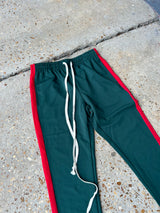 EPTM Track Pants Red/Green