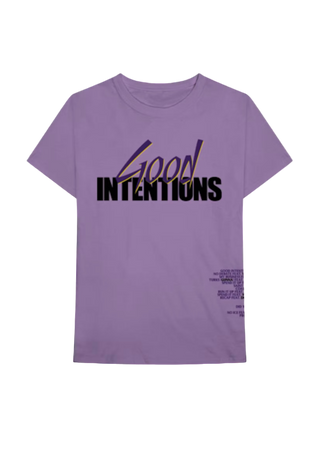 VLONE X Nav Good Intentions Dove Tee Purple