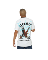 Goat White AOP Thunder Tee