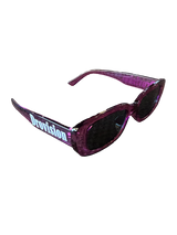 DroVision Purple/White SpellOut Shades