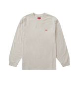 Supreme Grey Box Logo Longsleeve