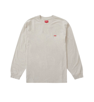 Supreme Grey Box Logo Longsleeve