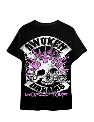 Awoken Dreams Pink Spike Tee