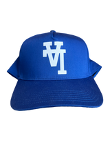 Hat Blue/White LA Upside Down Llgo Dad Hat