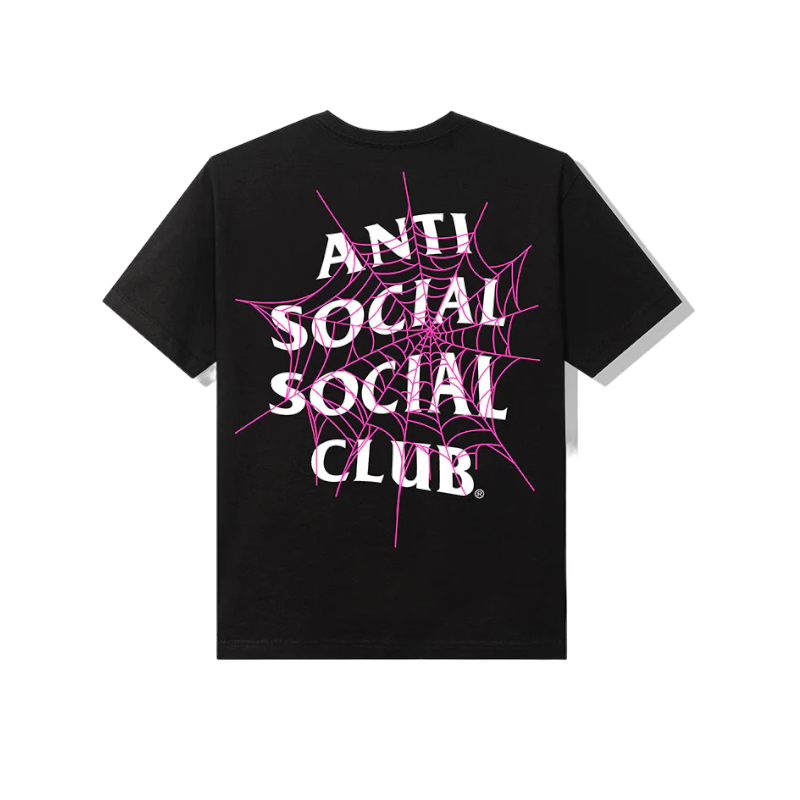 ASSC Web Tee Pink/Black