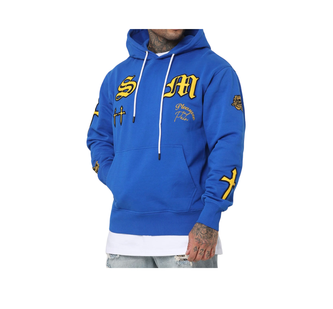 Saint M Blue Grave Hoodie