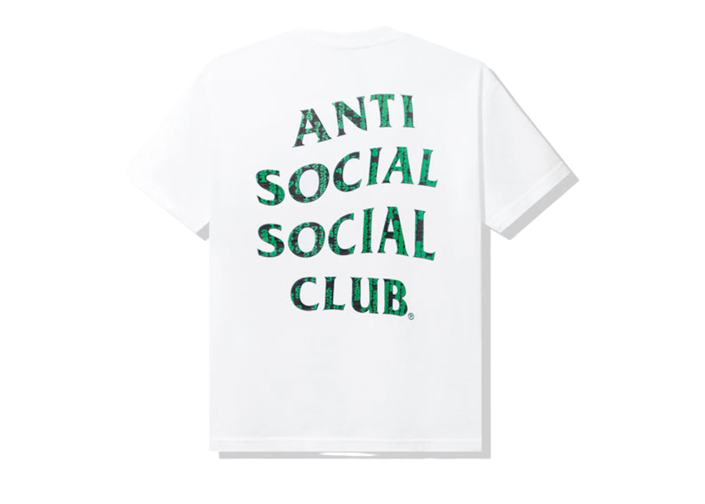 ASSC Glitch Tee White