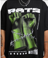 RGF Black/Green Hands Tee