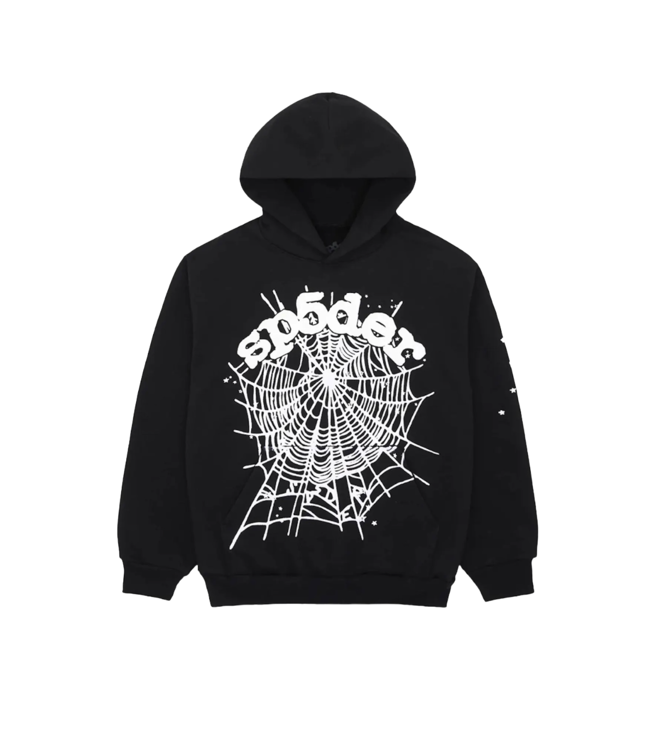 SP5der Black 555 OG Web Hoodie