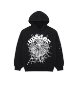 SP5der Black 555 OG Web Hoodie