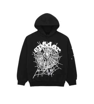 SP5der Black 555 OG Web Hoodie