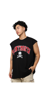 SM Skull Cut Off Tee