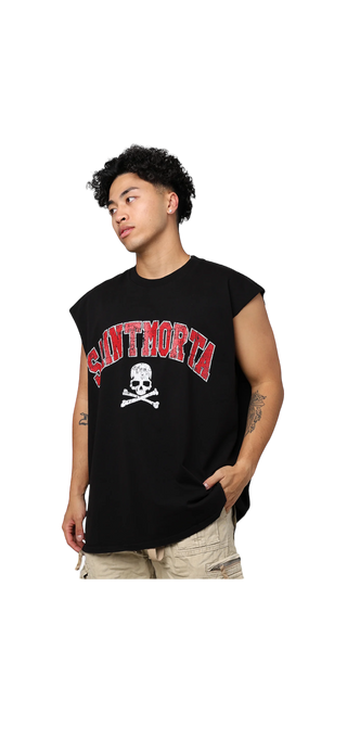 SM Skull Cut Off Tee