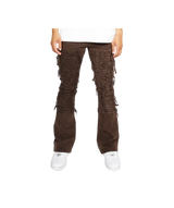 EPTM Brown Stacked Denim