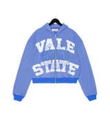 Vale State Zip Blue/White College Logo