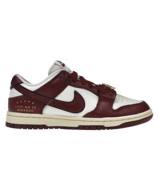 Nike Dunk Low Maroon Gold Ring