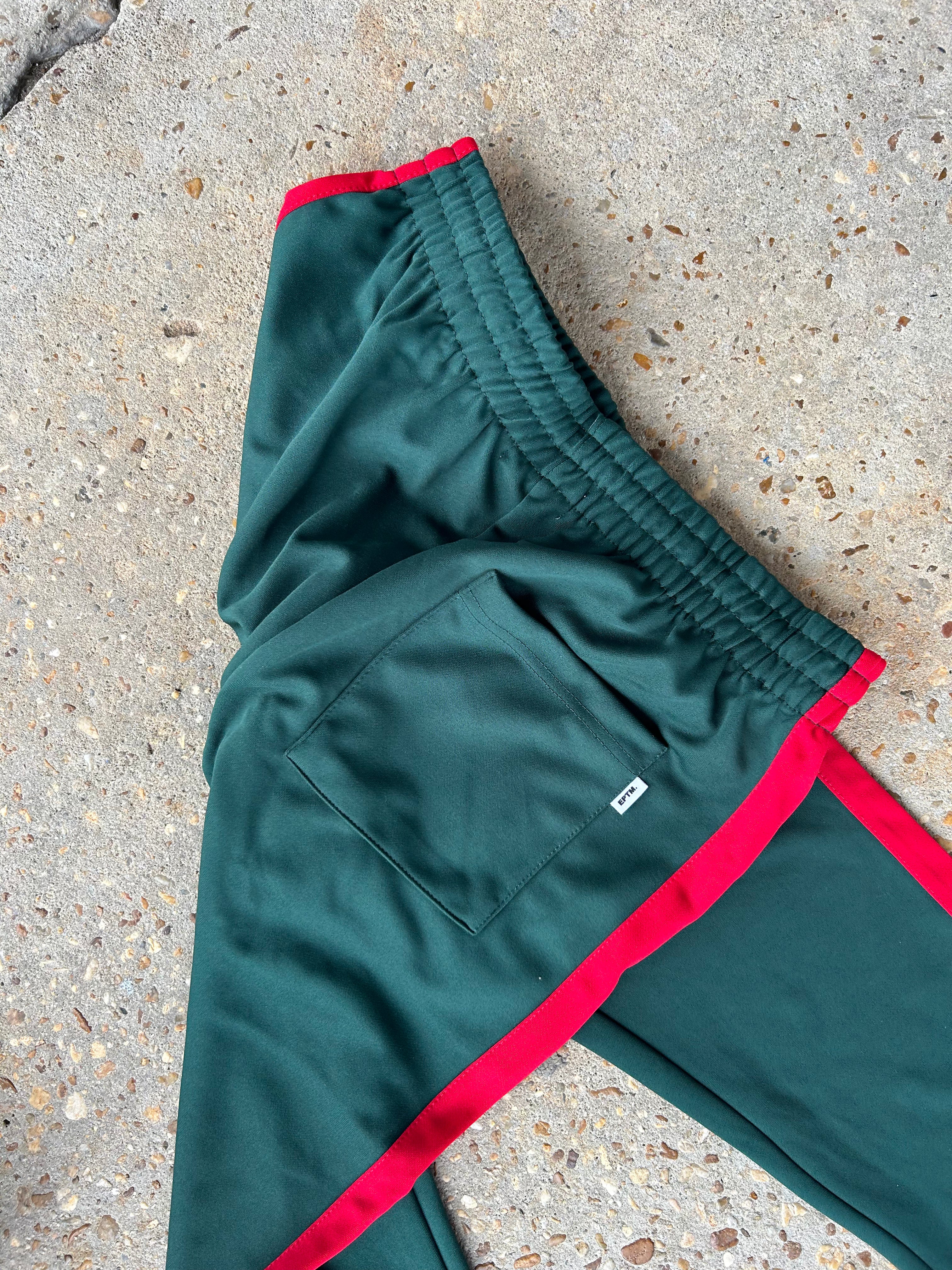 EPTM Track Pants Red/Green