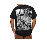 City Of Angels Black Tee