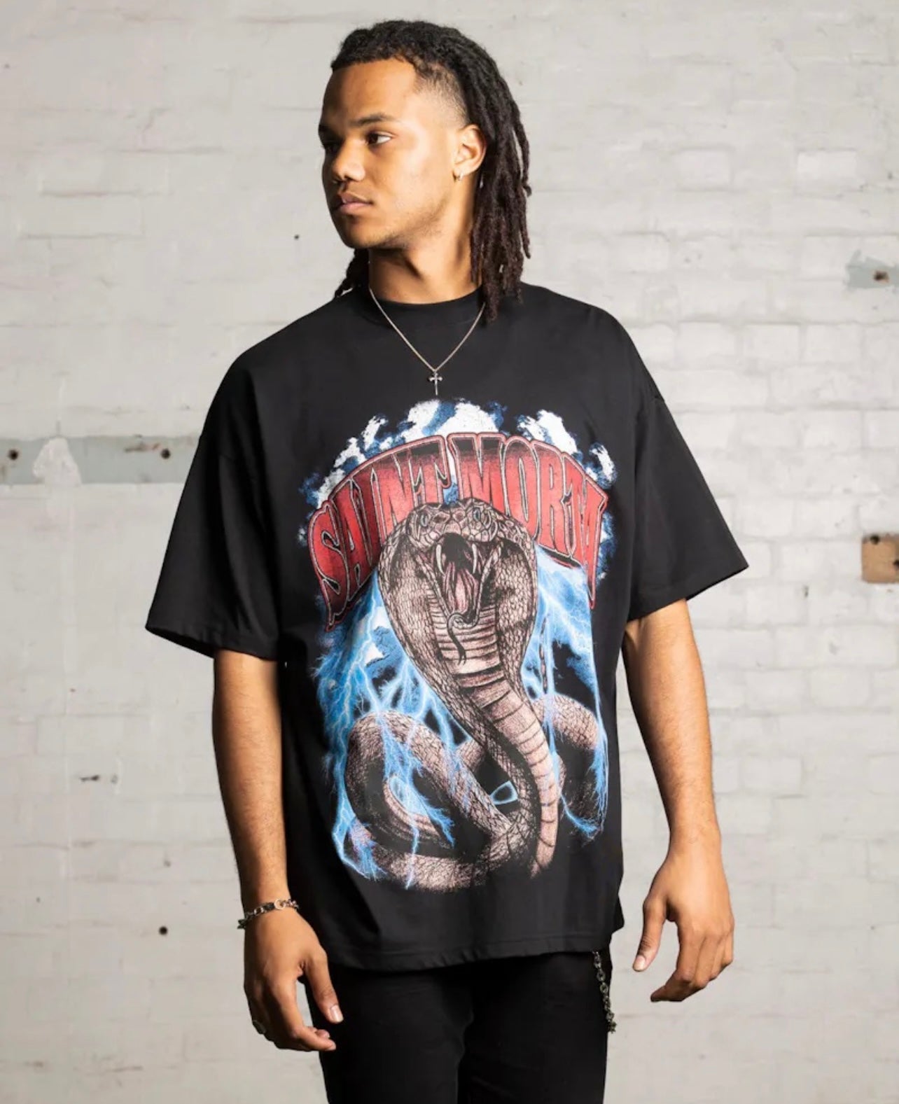 Saint Morta Viper Tee Black