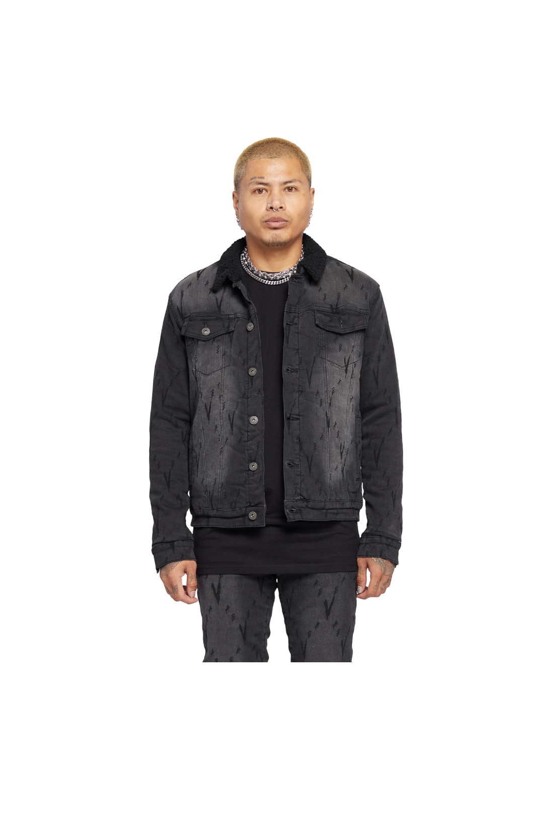 Valabasas Jean Jacket Black