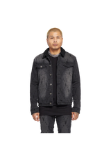 Valabasas Jean Jacket Black