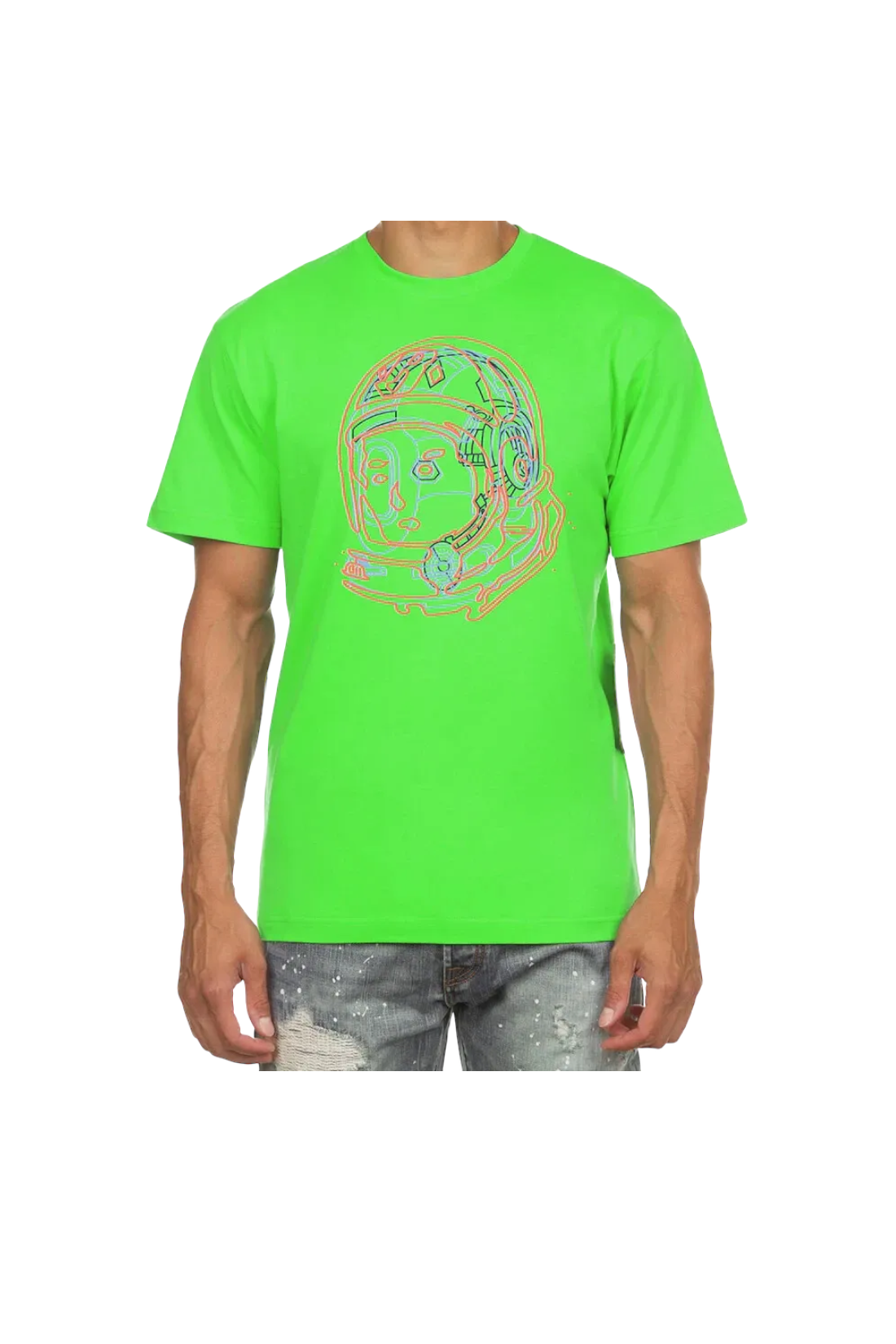 Billionaire Boys Club Neon Green Helmet Tee