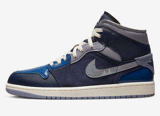 Jordan 1 Mid Obsidian Blue