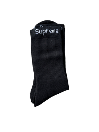 Supreme hanes socks store black