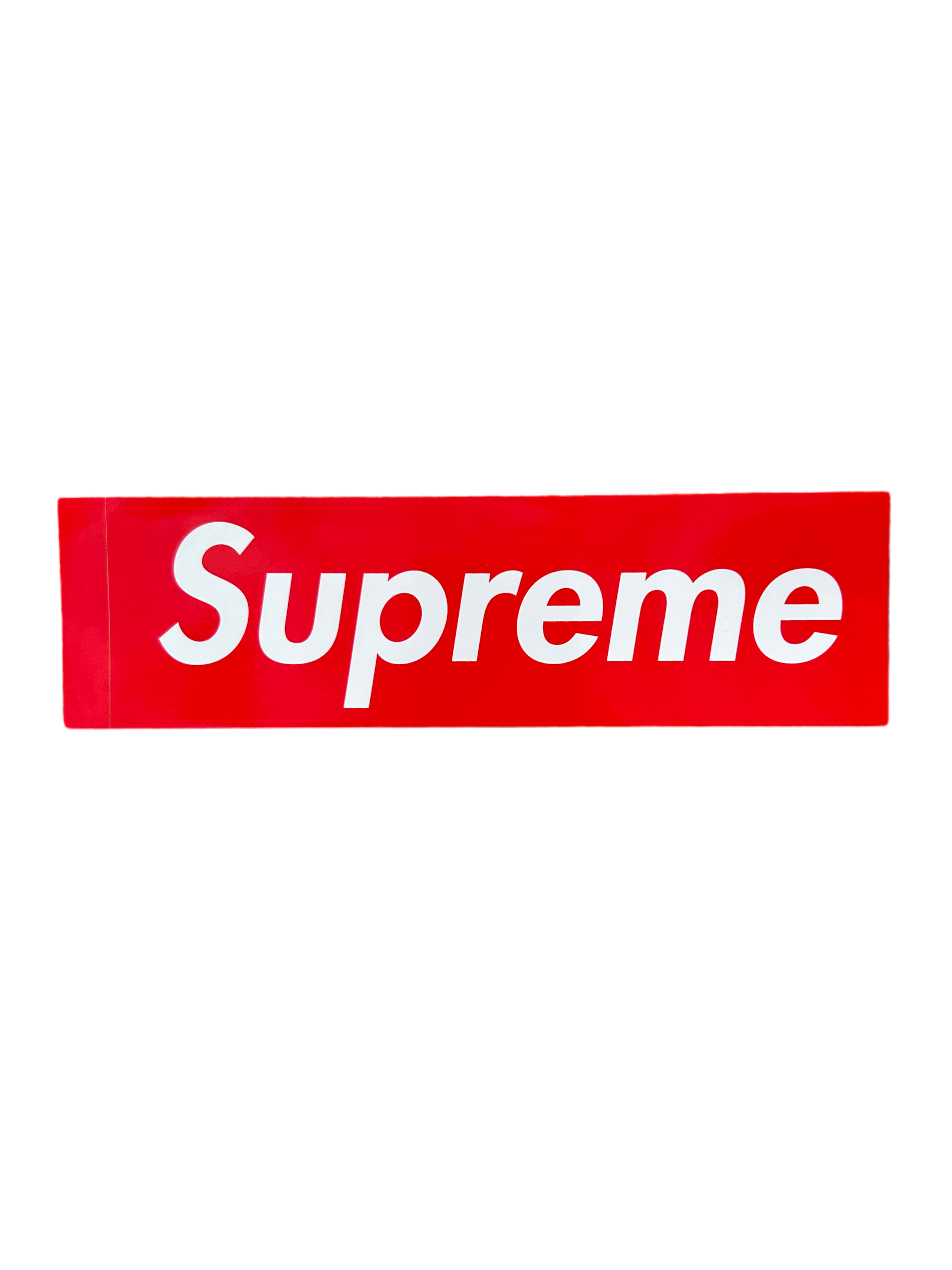 Supreme Sticker Box Logo Red