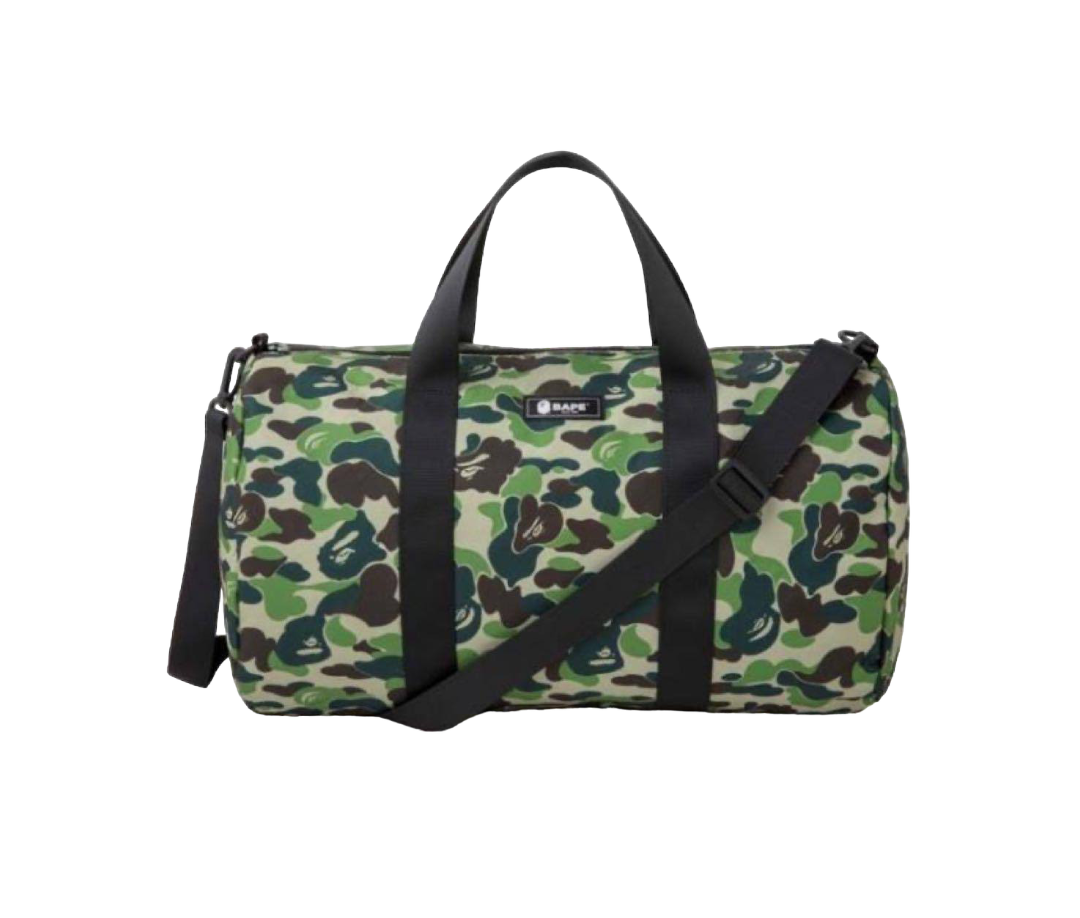 Bape Green Camo Duffle SS20