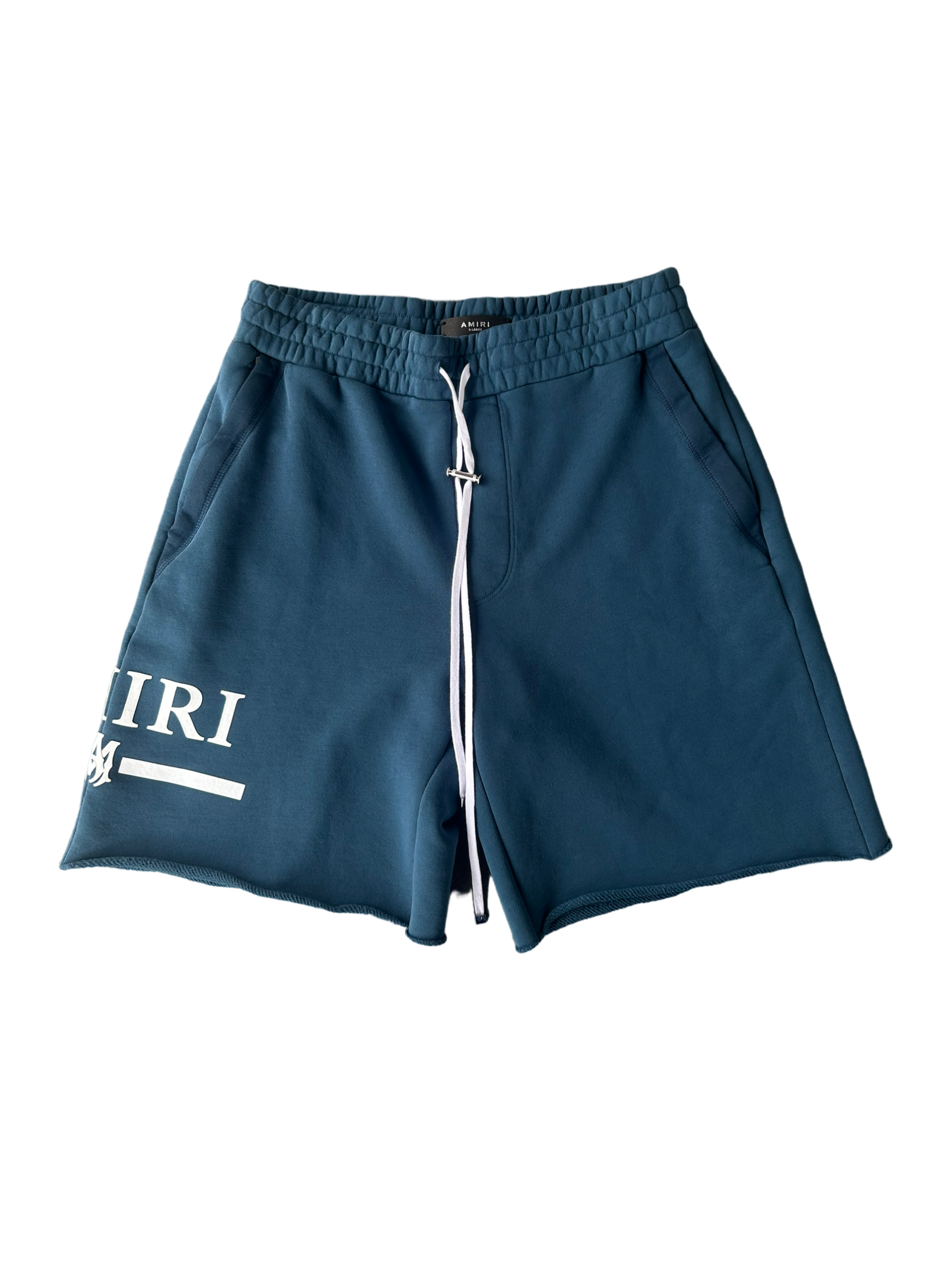 Amiri Sweat Shorts Blue/White