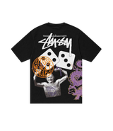 Stussy Black Dice Tee Purple/Black