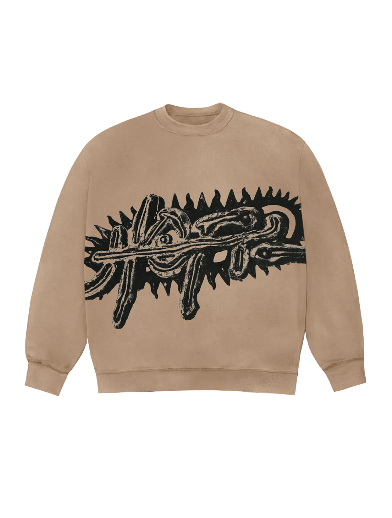 Travis Scott Utopia Crewneck Tan