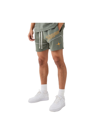 Homme Olive Star Shorts