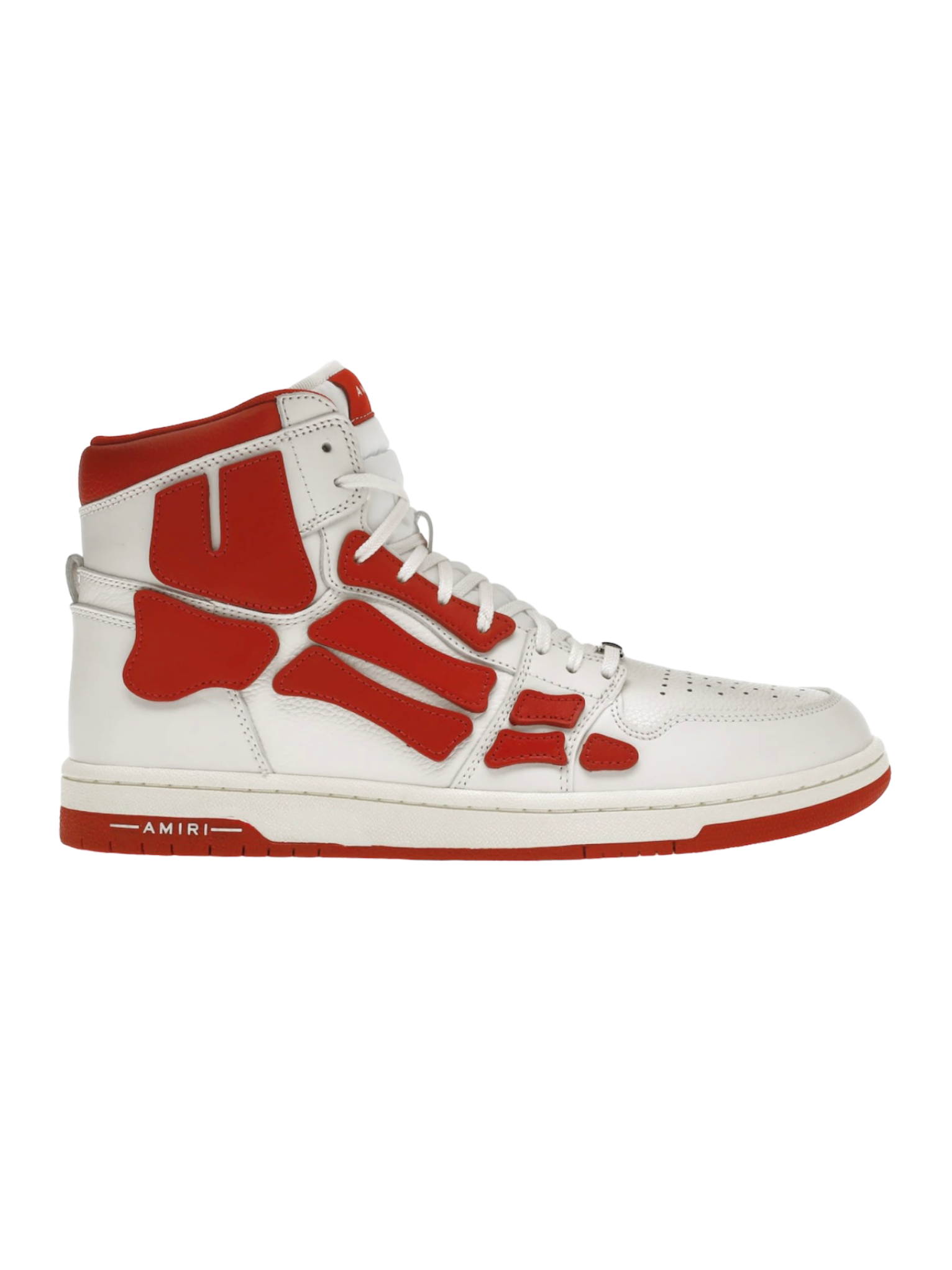 Bone Runner Amiri Hightop White/Red