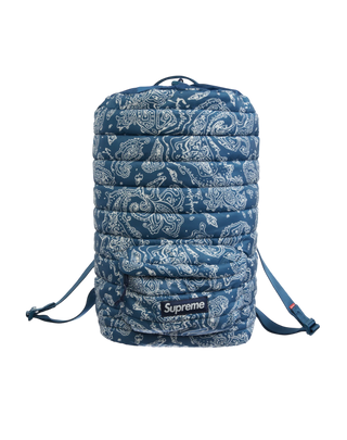 Supreme Bandana Backpack Blue