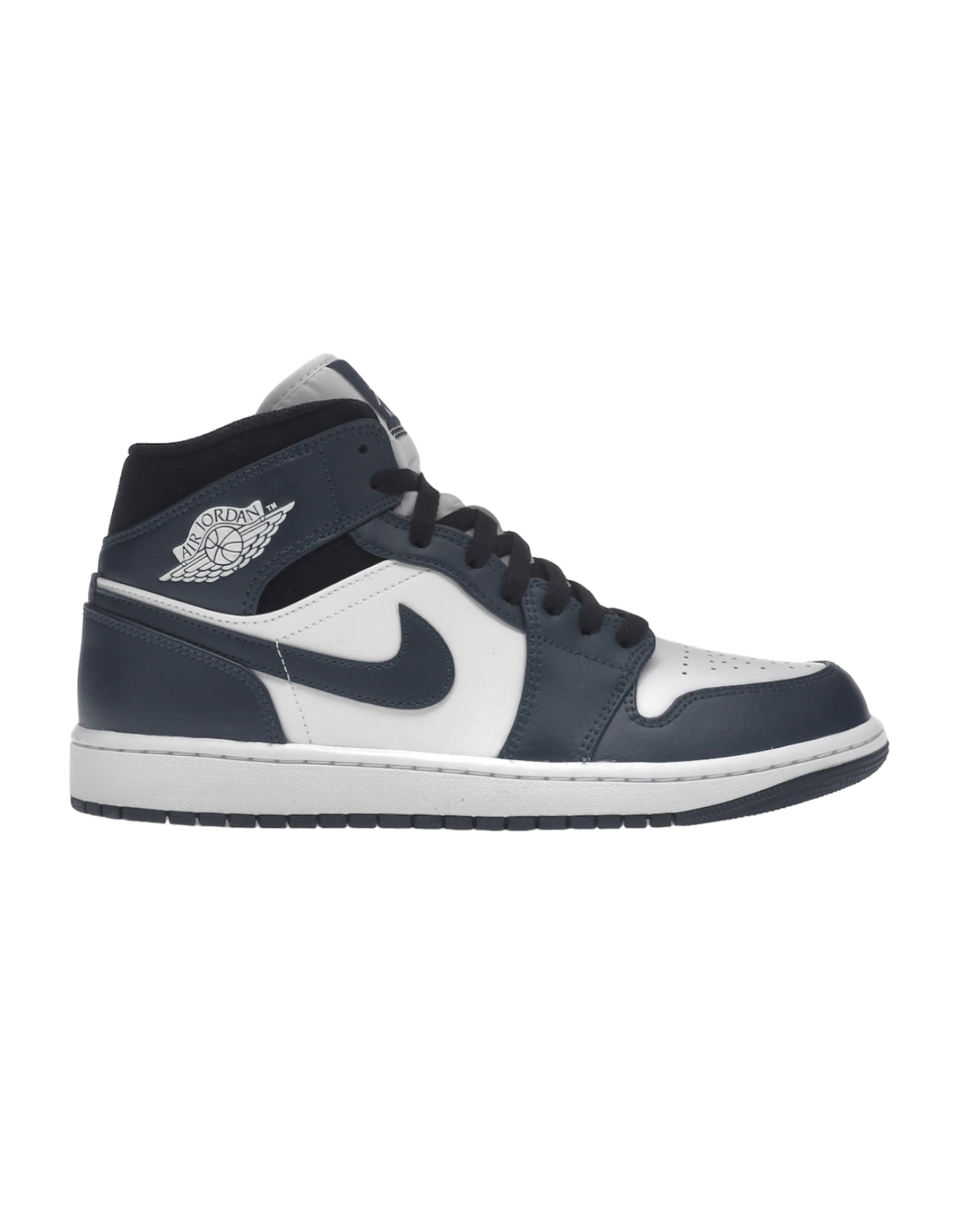 Jordan 1 Mid Navy/White