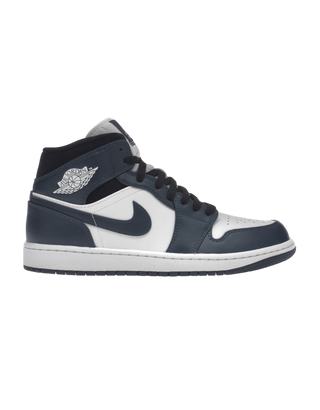 Jordan 1 Mid Navy/White