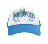 Lonely Hearts Club Blue/White Lightning Trucker Hat