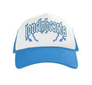 Lonely Hearts Club Blue/White Lightning Trucker Hat