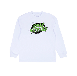 Lonely Hearts Club Lost In LA Long-sleeve Tee White