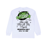 Lonely Hearts Club Lost In LA Long-sleeve Tee White