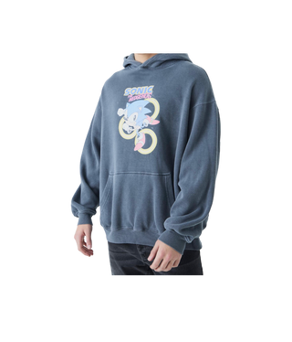 Sonic Rings Licensed Vintage Wash Hoodie