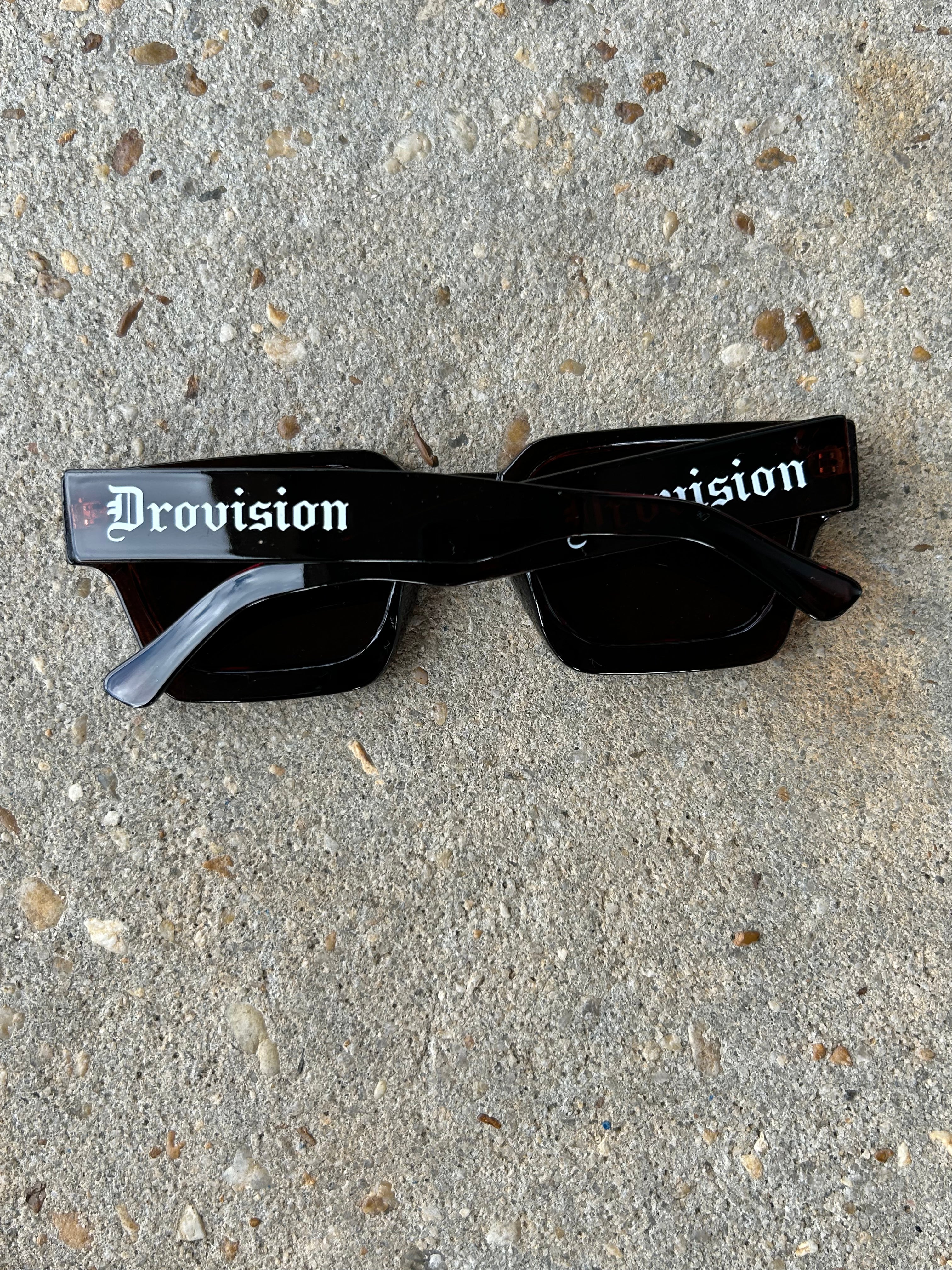 DroVision Square Frame Brown