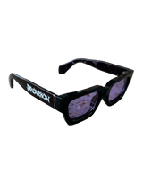 DroVision Square Frame Black (Purple Lense) Polorized