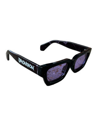 DroVision Square Frame Black (Purple Lense) Polorized