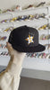 Hat Houston Black Travis Fitted (Multiple Sizes)